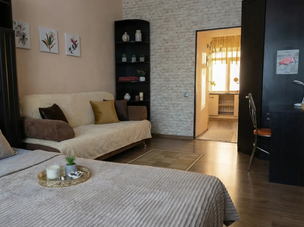 Квартира в центре с видом на набережную Волги