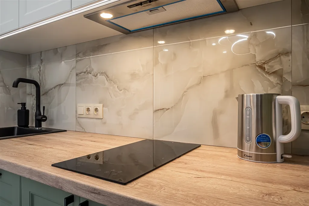 Новая уютная квартира с видом на фонтан