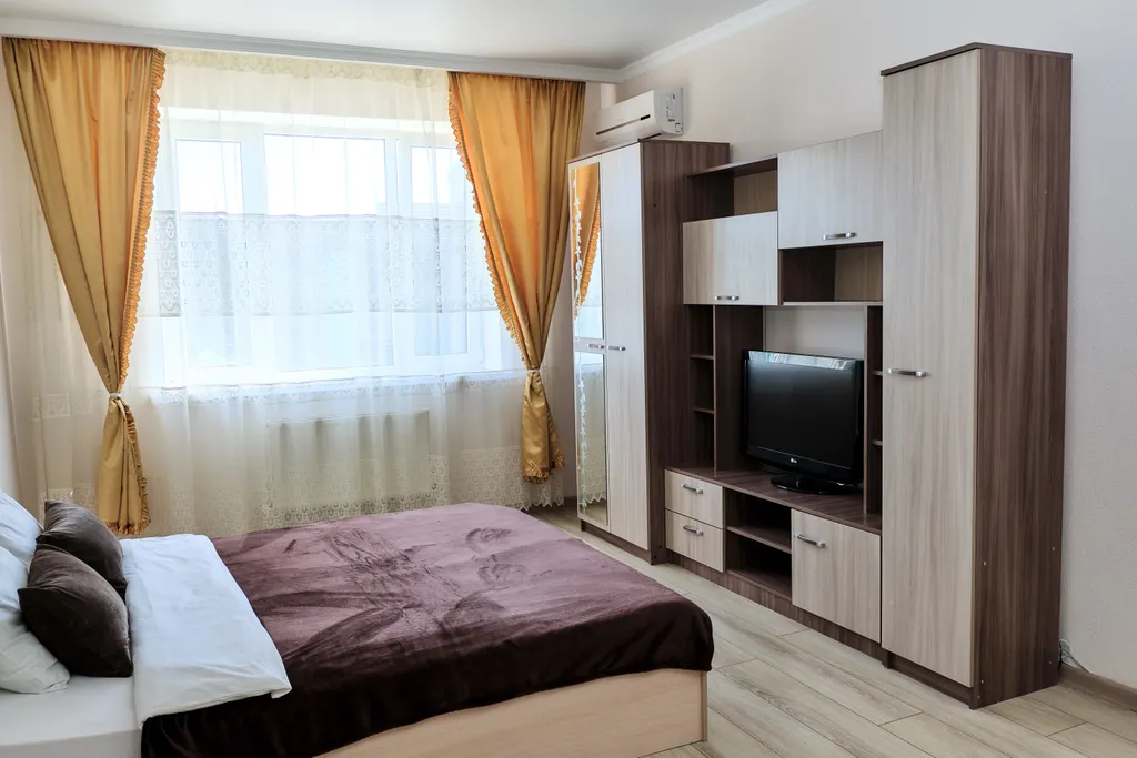 Квартира с видом на стадион