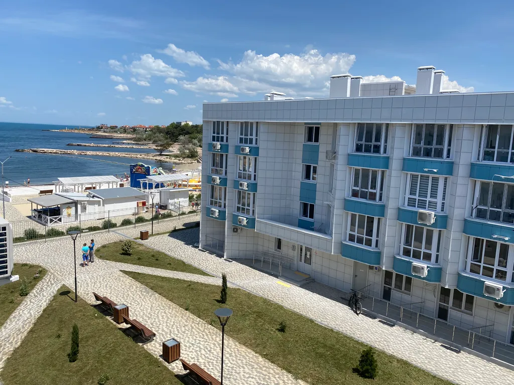 Квартира Квартира Апартамент на берегу моря с бассейном — Севастополь