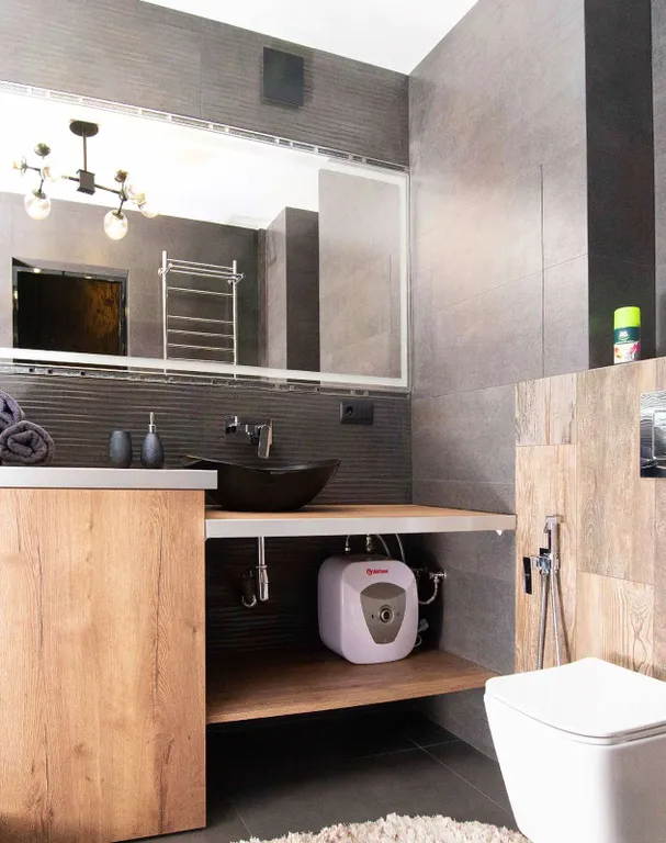 Современная студия в новом доме