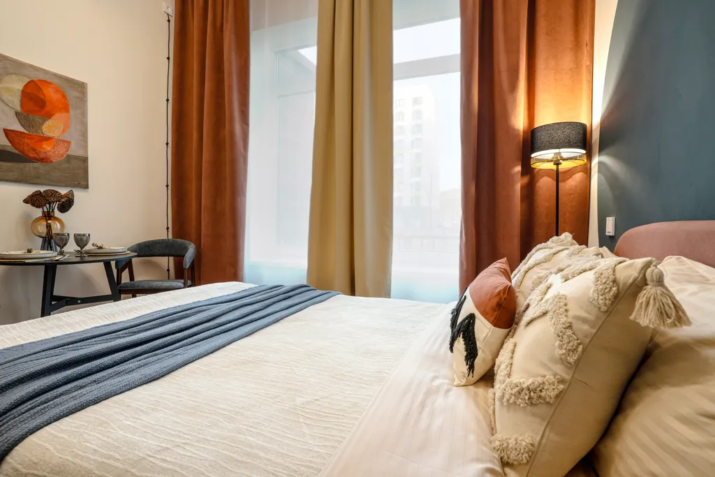 Уютная студия для двоих в новом доме 10 мин от метро