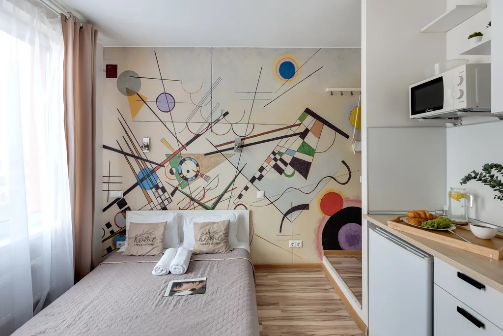 Современная студия в 19 минутах на машине от аэропорта Внуково