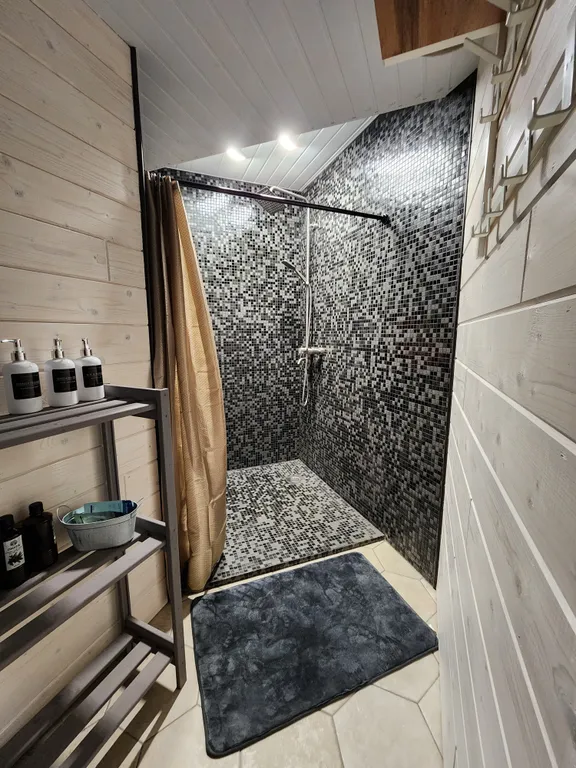 Дом с бассейном, в деревне