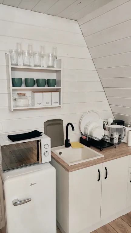 Дом 48m2 — чан, кухня, Wi-Fi