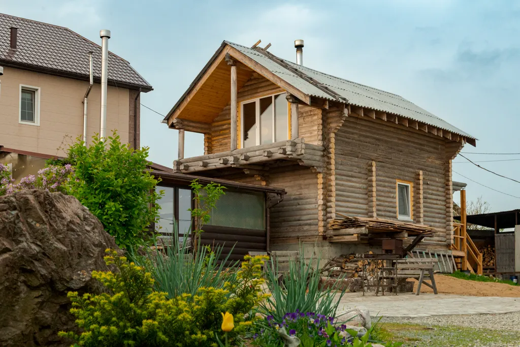 Уютный дом с баней в пригороде