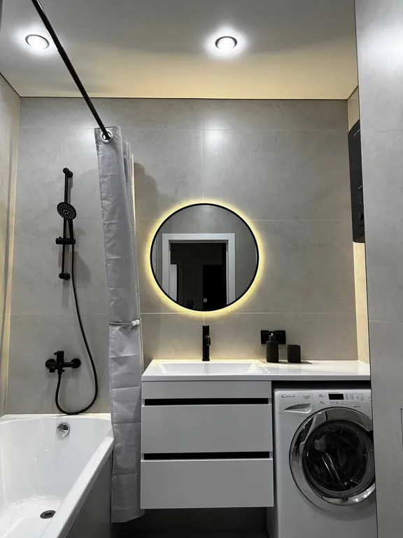 Стильная уютная квартира в спальном районе города