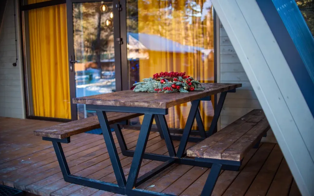 Премиальный A-frame дом