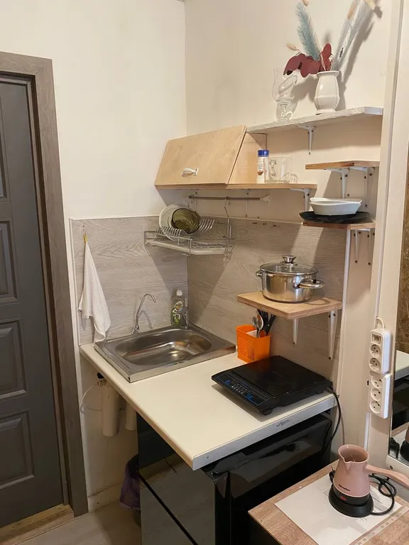 Квартира Комната с мини-кухней для одного гостя рядом с Техноложкой — Санкт-Петербург