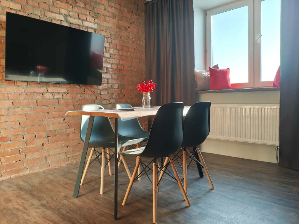 Квартира Квартира Лофт-студия с видом с 17 этажа — Красноярск