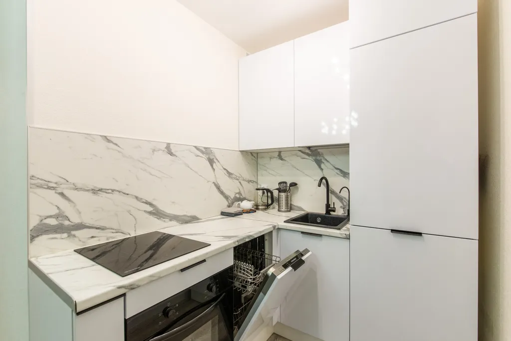 Современная красивая 1-комнатная квартира