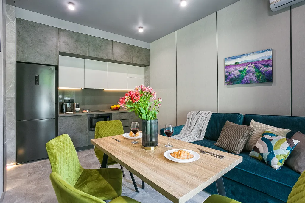 Апартамент с видом на лес