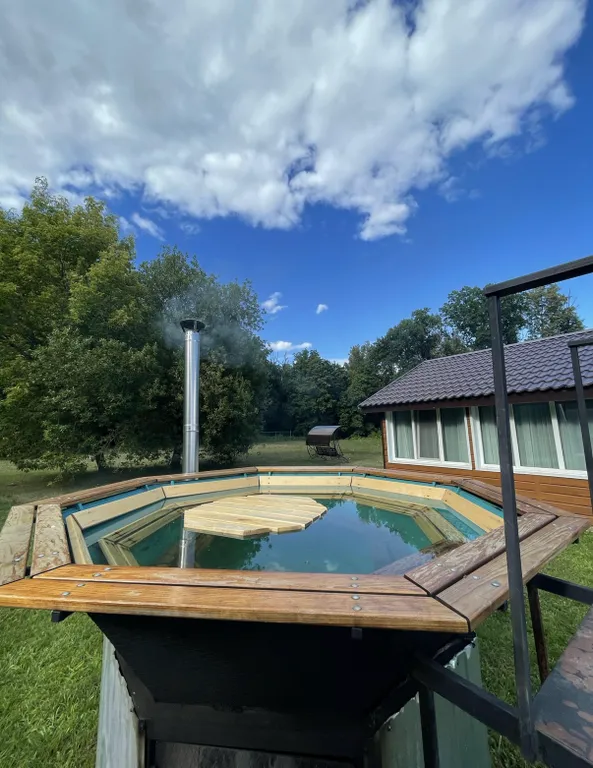 Дома в Болгаре на берегу реки Волга