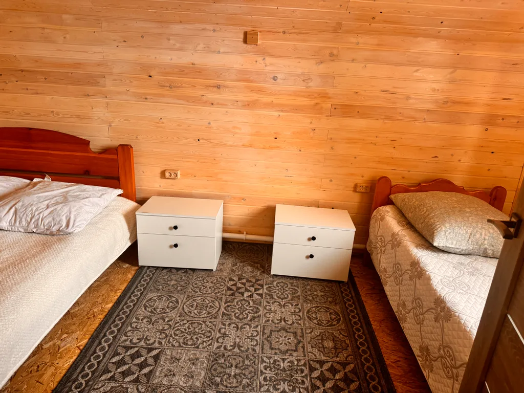 Комфортабельный просторный, кедровый коттедж на Усадьбе у костра