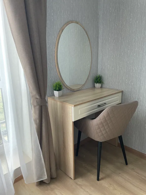 Современная видовая 1-комнатная квартира у реки в Завидово