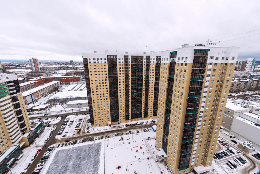 Квартира на 23 этаже в ЖК Солнечный Город