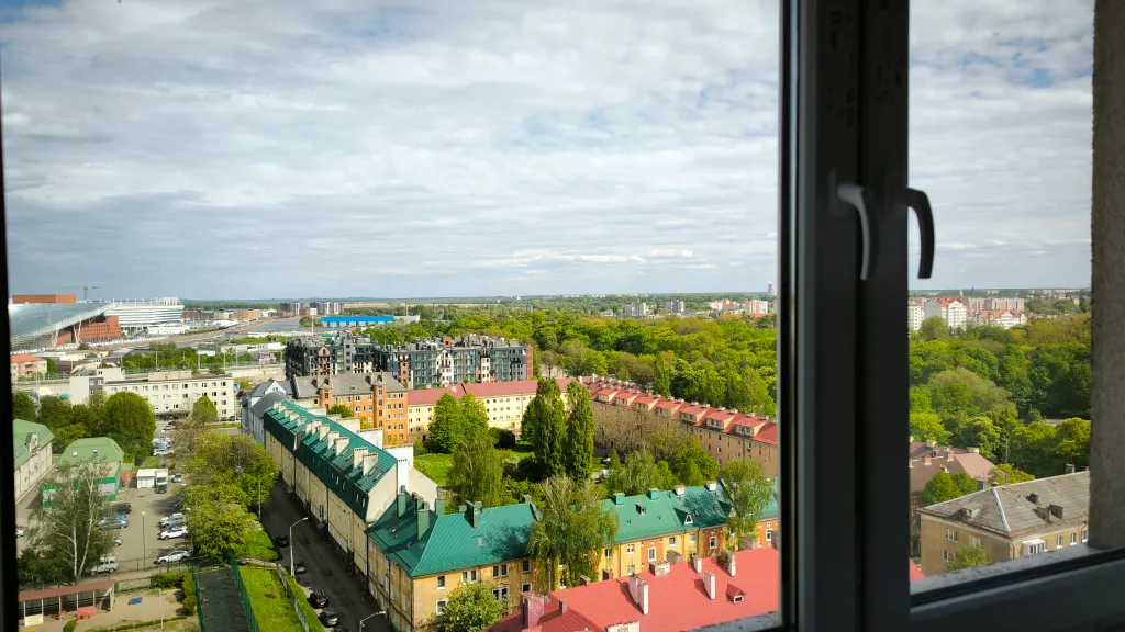 Панорамный вид на город, рядом с Рыбной деревней