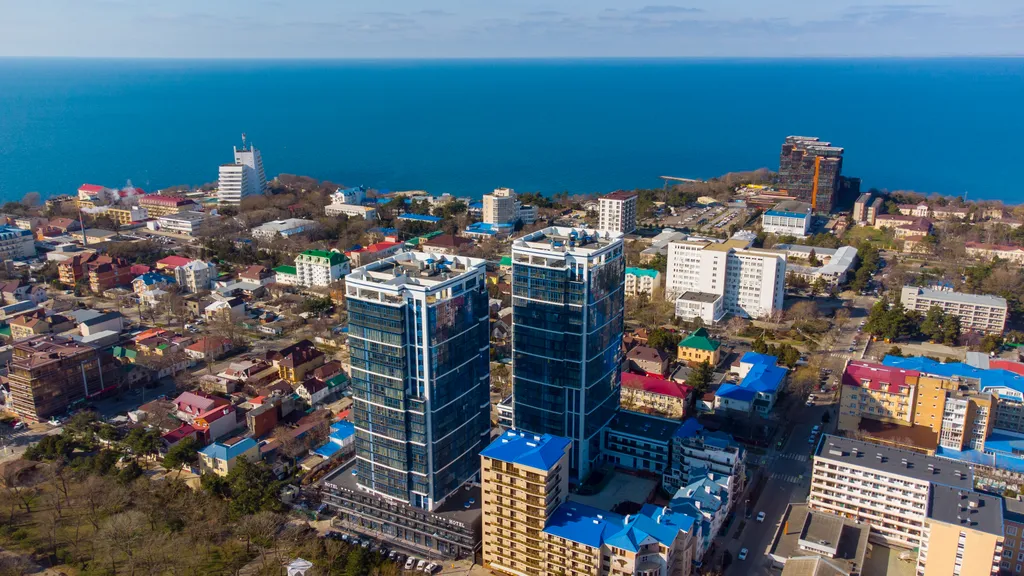 Квартира 2-к. квартира, 59 м² с видом на море — Анапа