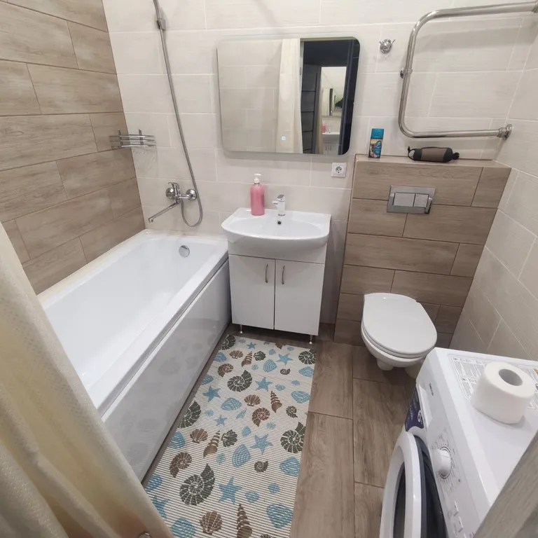 Квартира Замечательная квартира 1+ в новом ЖК Домашний — Тюмень