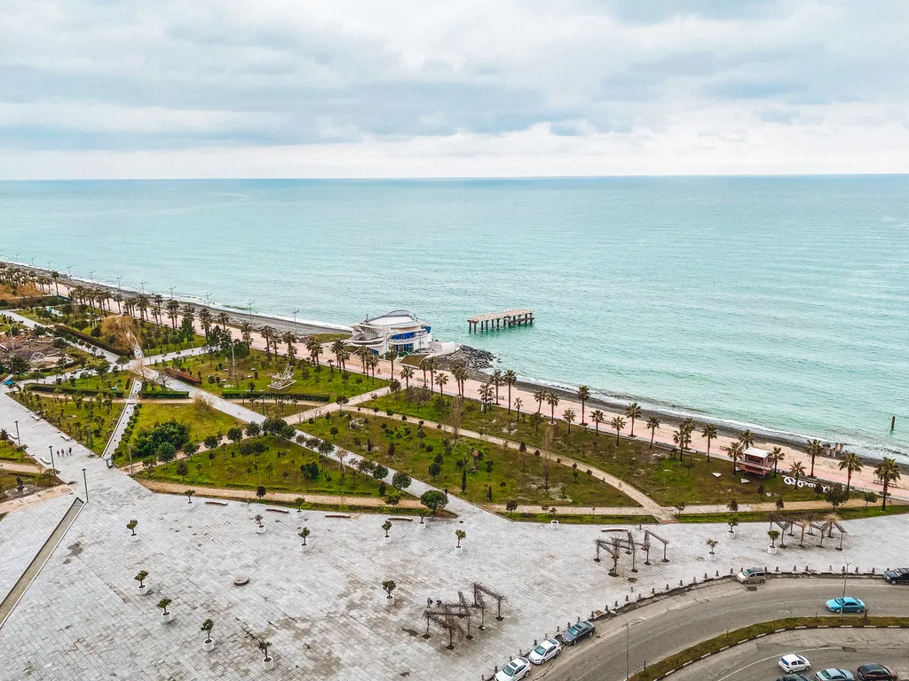 Апартаменты с шикарным видом на море и парк