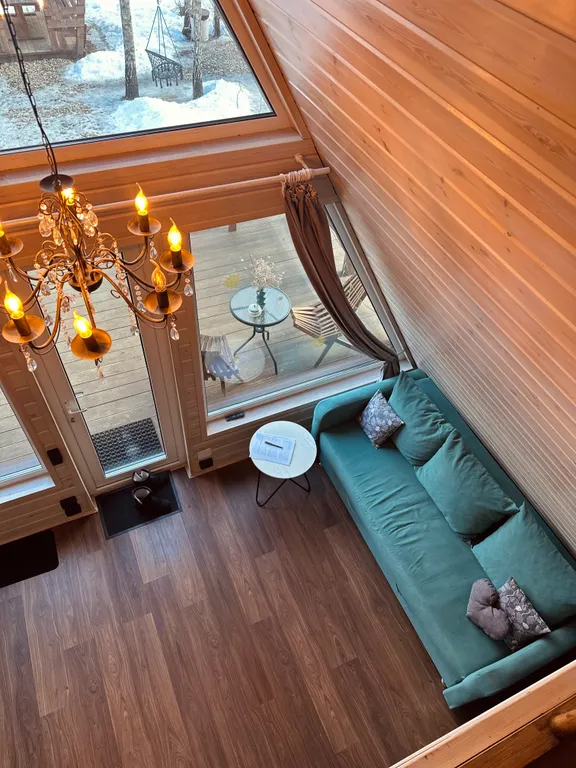 Дом в стиле A-fram