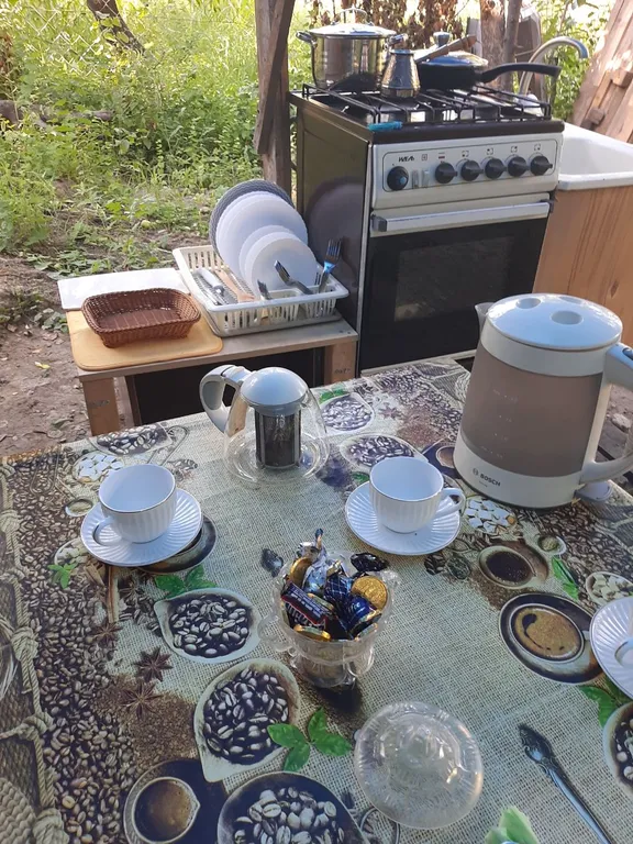 Коттедж Дом в саду Дорголи — Чирката