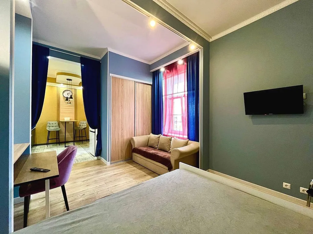 Современная 2-комнатная квартира для 1-6 гостей