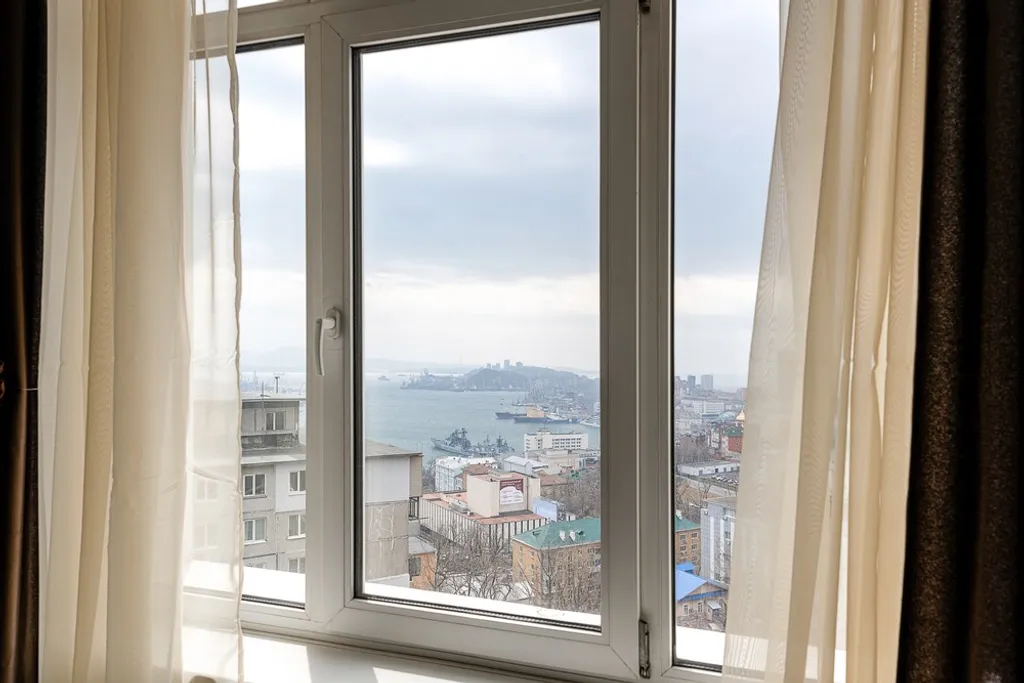 Квартира Апартаменты в центре, новостройка с панорамным видом на море — Владивосток