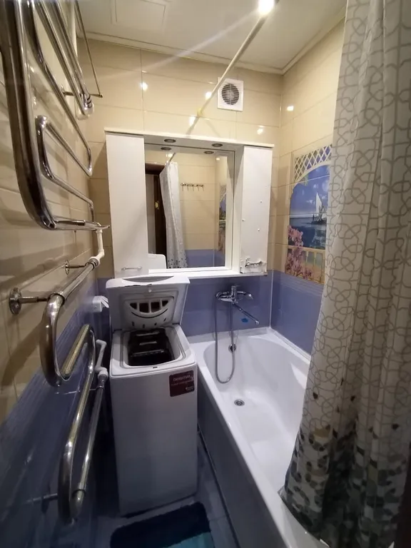 Уютная квартира, есть всё необходимое для проживания