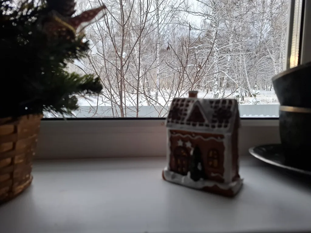 Дом в лесу с большой террасой