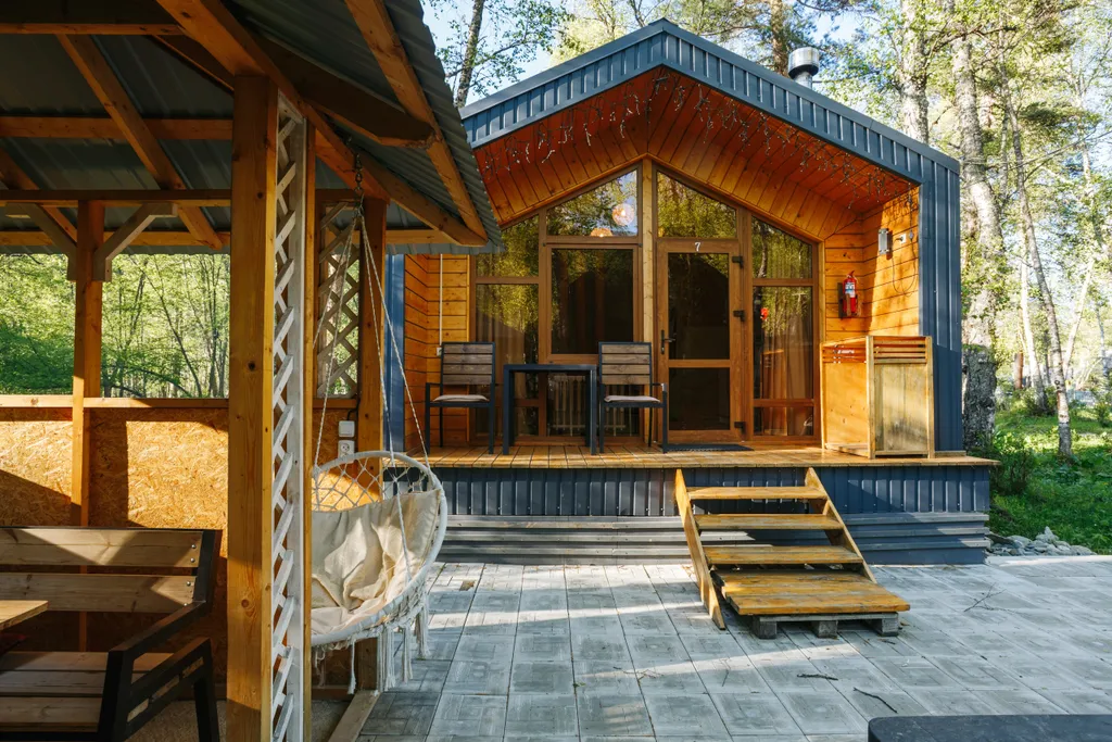 Коттедж Коттедж Горный отель The most в самой чаще леса — Архыз