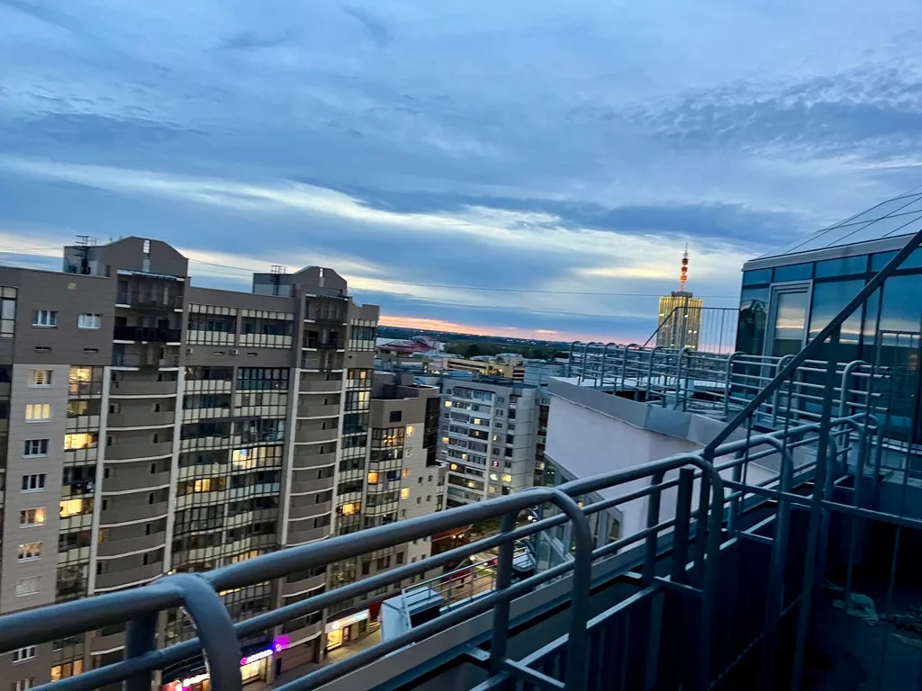 Квартира с панорамным видом на город