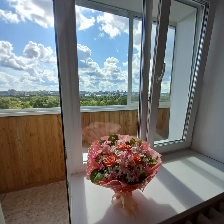 Уютная квартира с видом на город