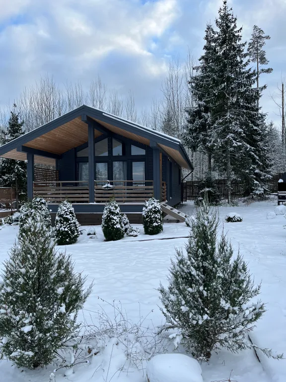 Коттедж Новый коттедж с сауной в сосновом лесу — Санкт-Петербург