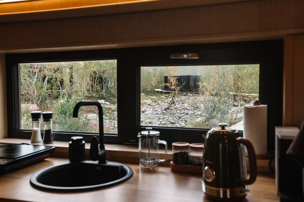 Коттедж Тундра с чаном