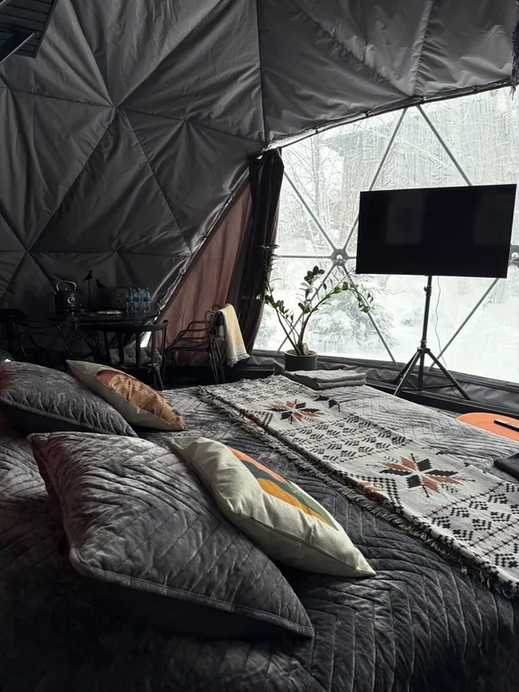 Новая сфера для глэмпинга Бёрд&Self vibe с дизайнерским интерьером