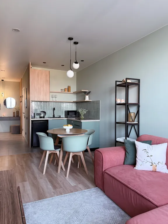 Дизайнерские апартаменты с панорамным видом на Волгу и горы