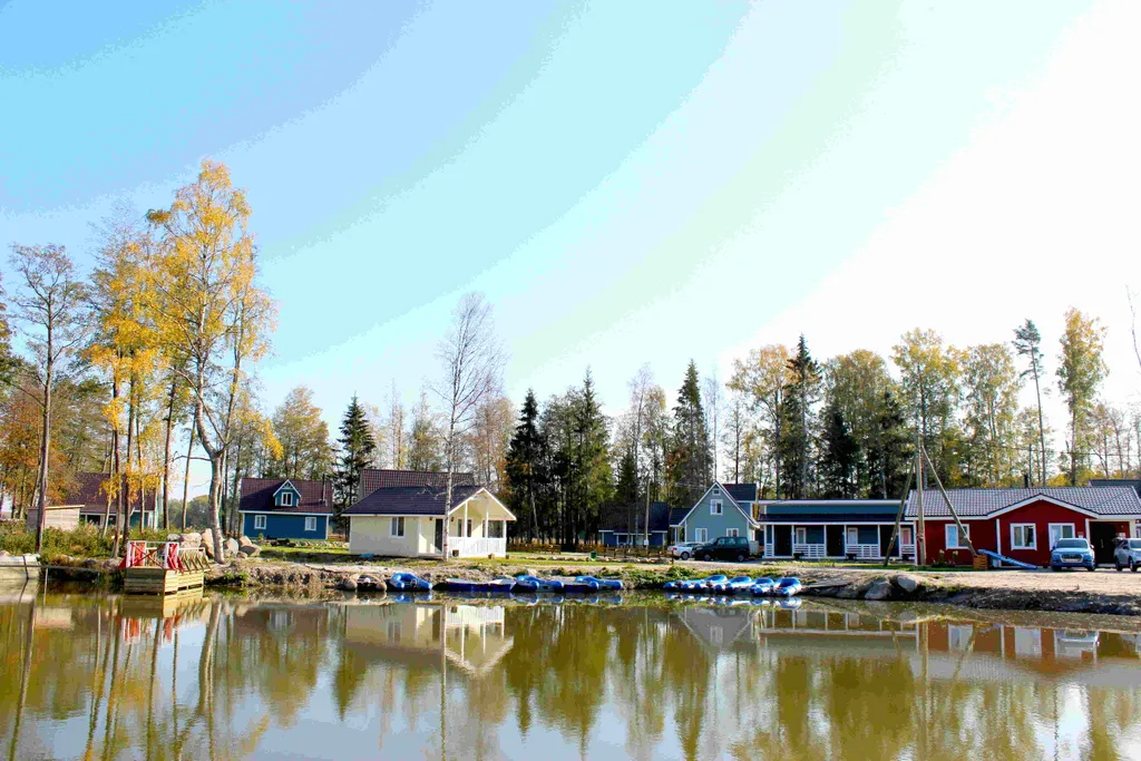 Коттедж Коттедж на берегу озера Вуокса — Марьино