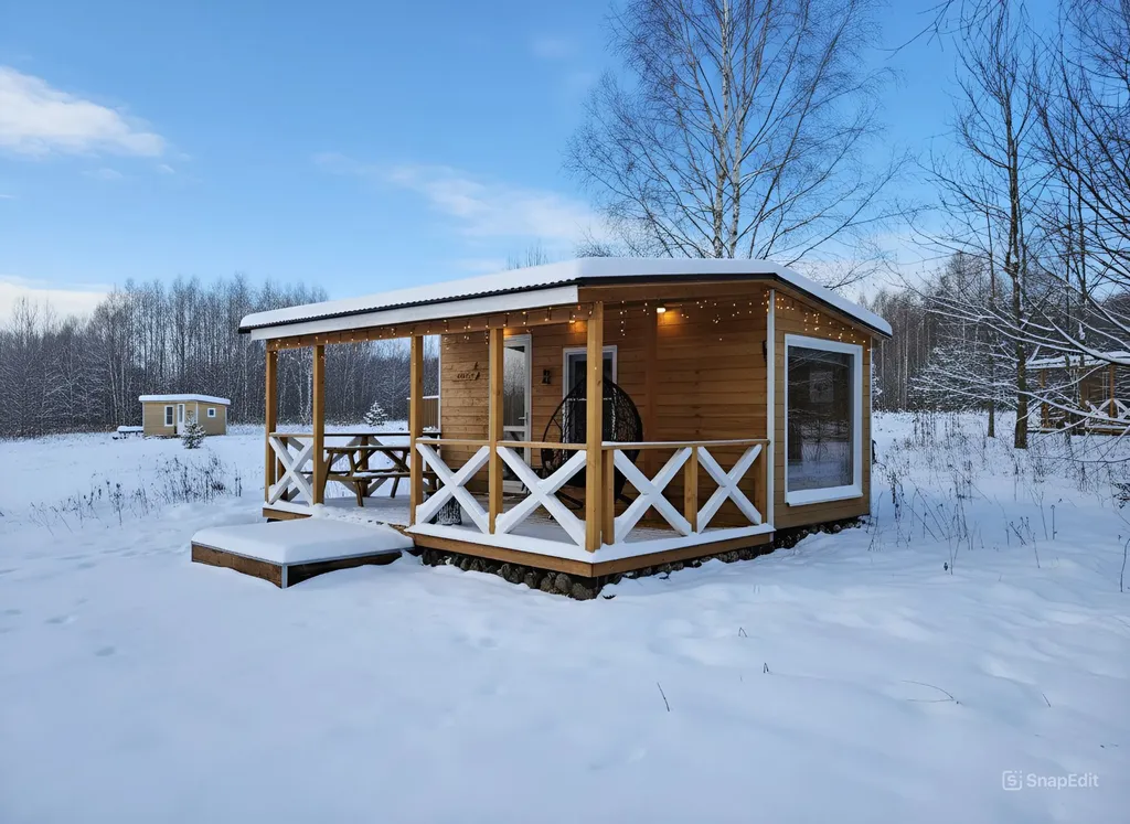 Уютный домик с террасой