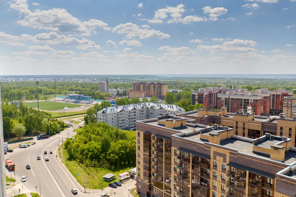Квартира Квартира Видовая студия в 15 минут от центра города — Казань