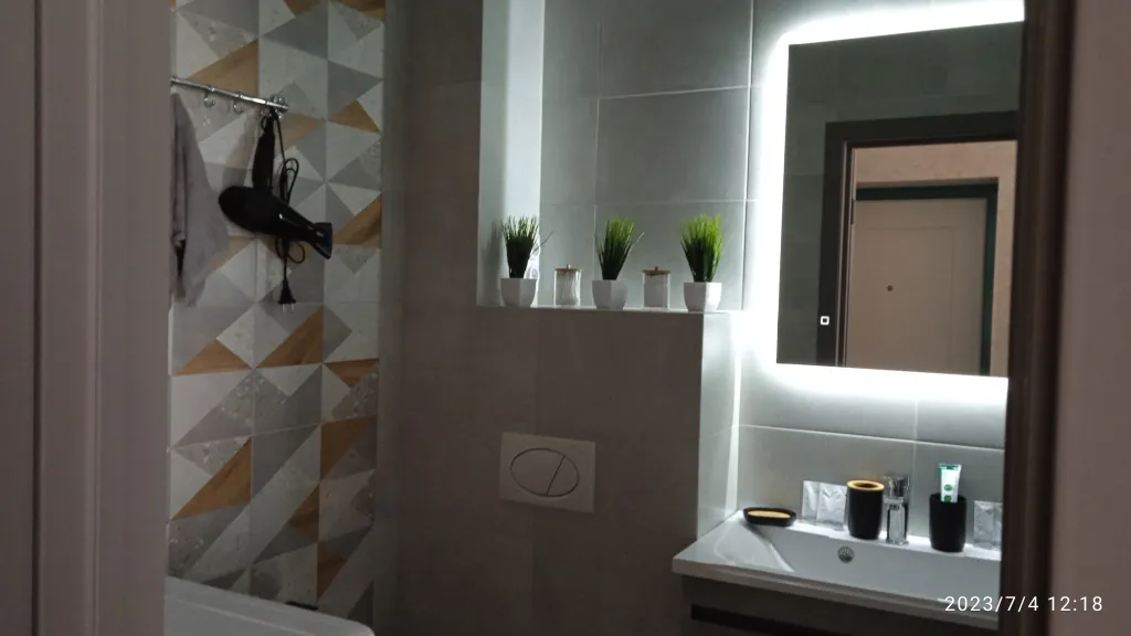 Уютная светлая квартира студия