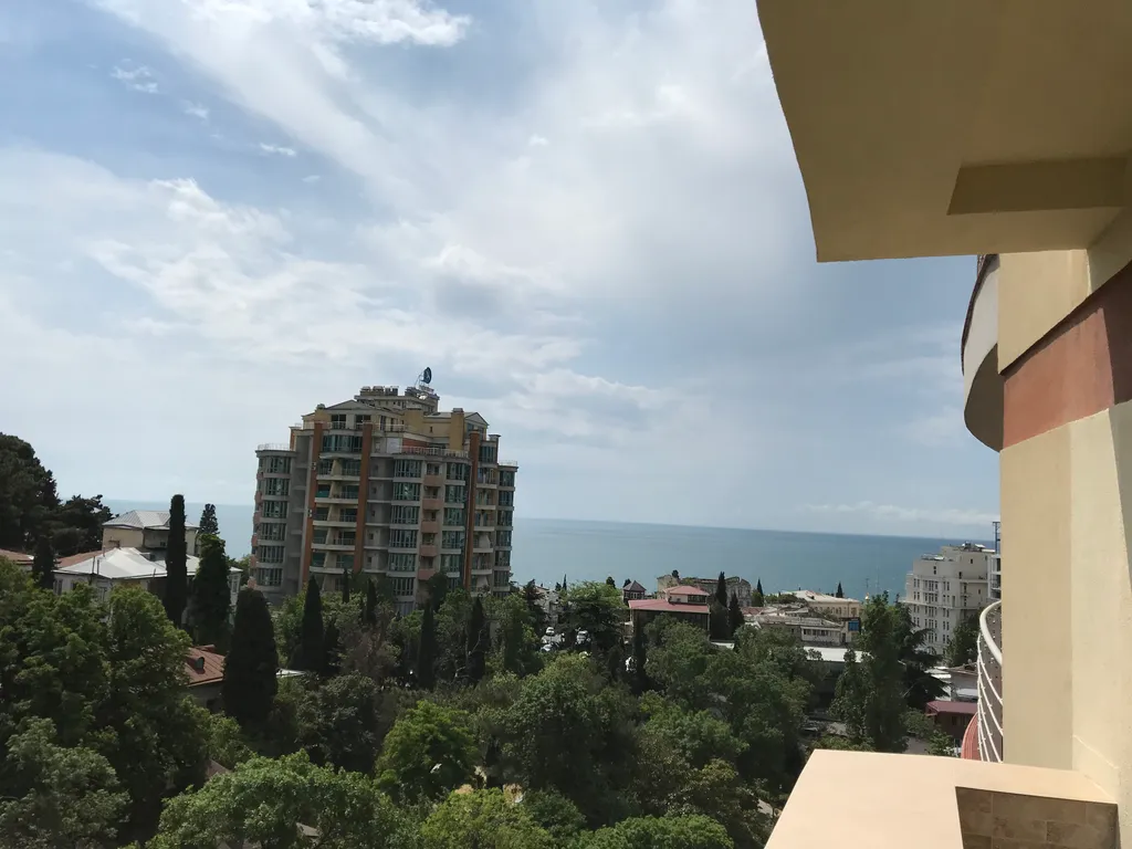 Квартира Квартира Красивая евродвушка с видом на море и горы — Ялта