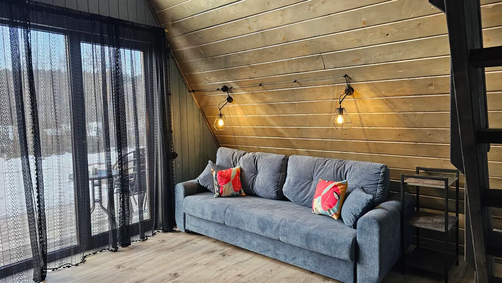 Дом А-Фрейм с террасой №5