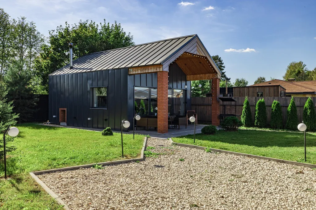 Коттедж Дом с баней, включенной в стоимость, в поселке бизнес-класса — Семеновское