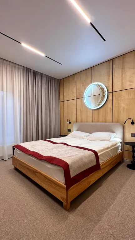 Шикарный Барн с сауной и купелью