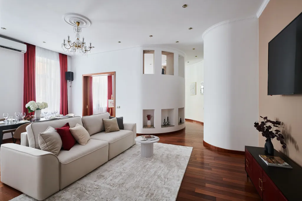 Квартира Квартира Ультрамодная четверка на Патриках — Москва