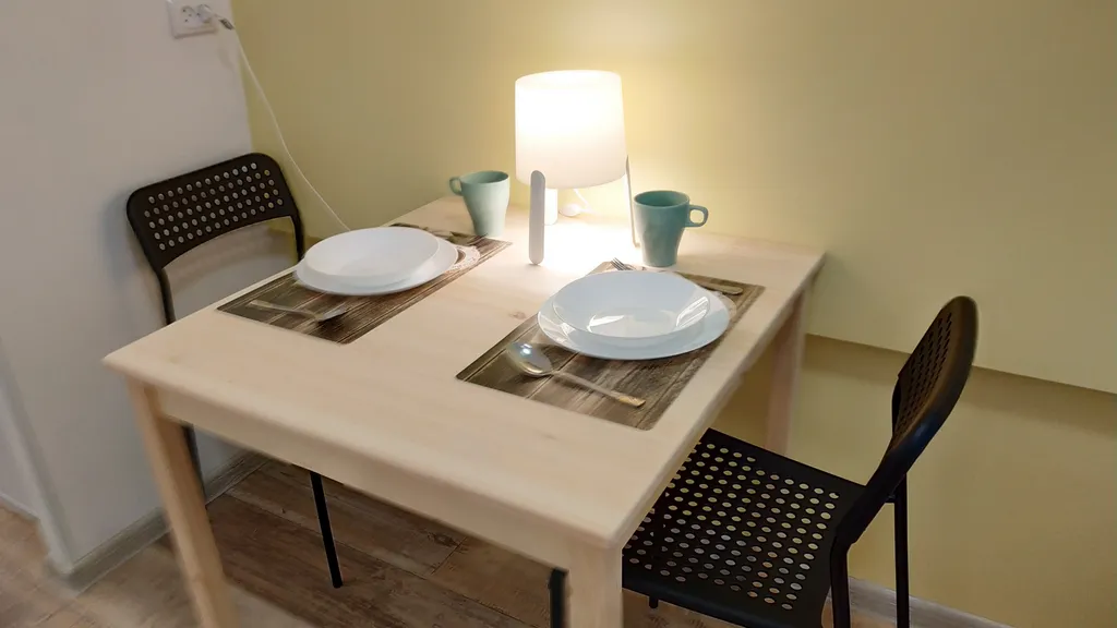 Квартира-студия для семейной пары в непосредственной близости к метро