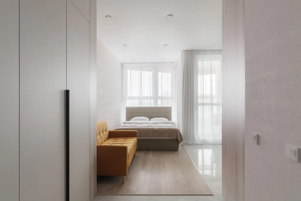 Апартаменты с видом на город в районе Минск мир