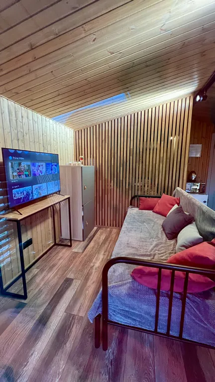 Коттедж НОРДЛИ+БРИМЭНС. Пространство для компании: два дома в лесу у реки — Горячий Ключ