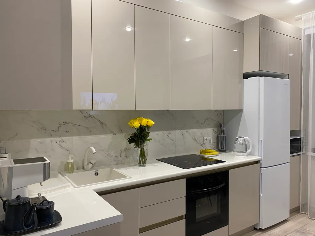 Квартира Квартира Уютная студия в ЖК Семейный — Лазаревское